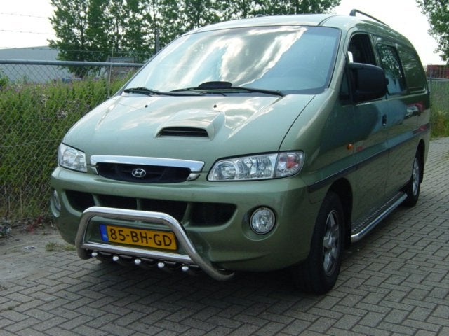 Hyundai H200 Sidebars met aluminium trede, Auto diversen, Tuning en Styling, Niet ingevuld, Niet ingevuld, Niet ingevuld