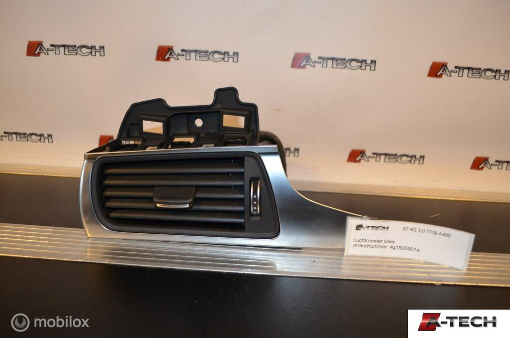 Luchtrooster links Audi A7 4G ('10-'17) 4g1820901e A400, Audi, Gebruikt, Audi, Ophalen of Verzenden