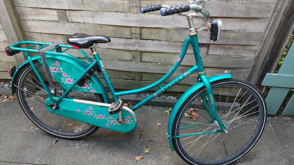 Oude Gazelle Madelief, Fietsen en Brommers, Ophalen, Terugtraprem, Gazelle, Gebruikt