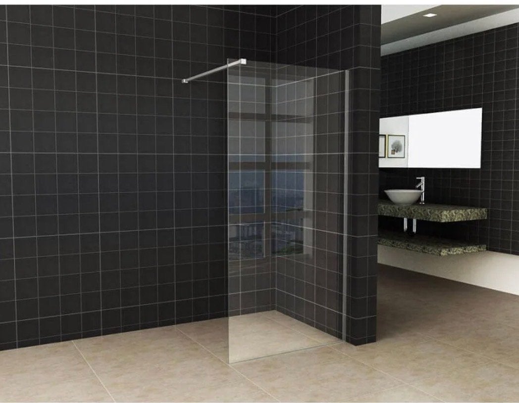 Nieuwe Slim Glasplaat Douchewand 90x200 cm 8mm Veiligheidsgl, Ophalen, 80 tot 120 cm, Nieuw, 160 cm of meer