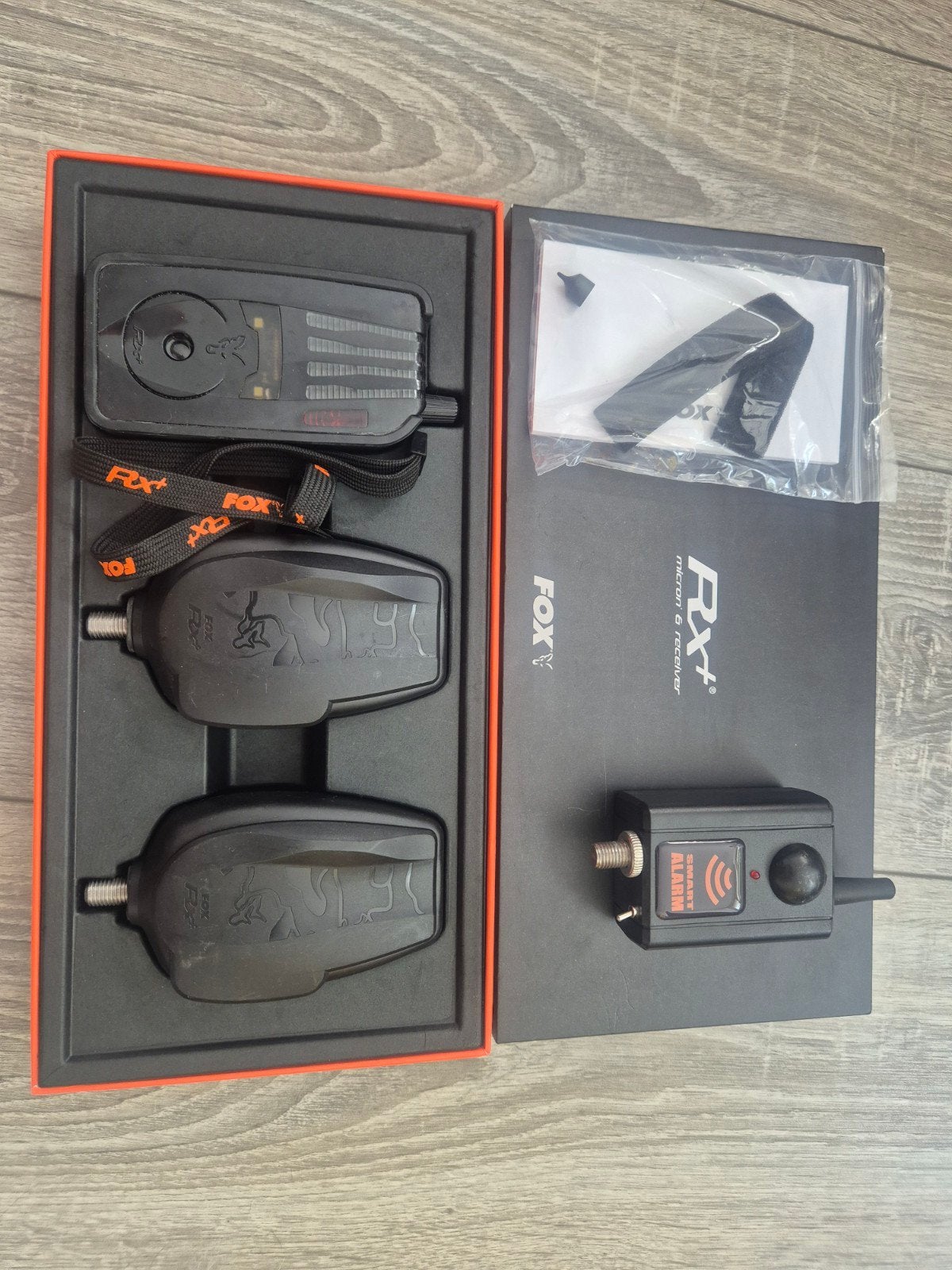Fox rx+ met anti diefstal alarm, Ophalen, Zo goed als nieuw, Complete set