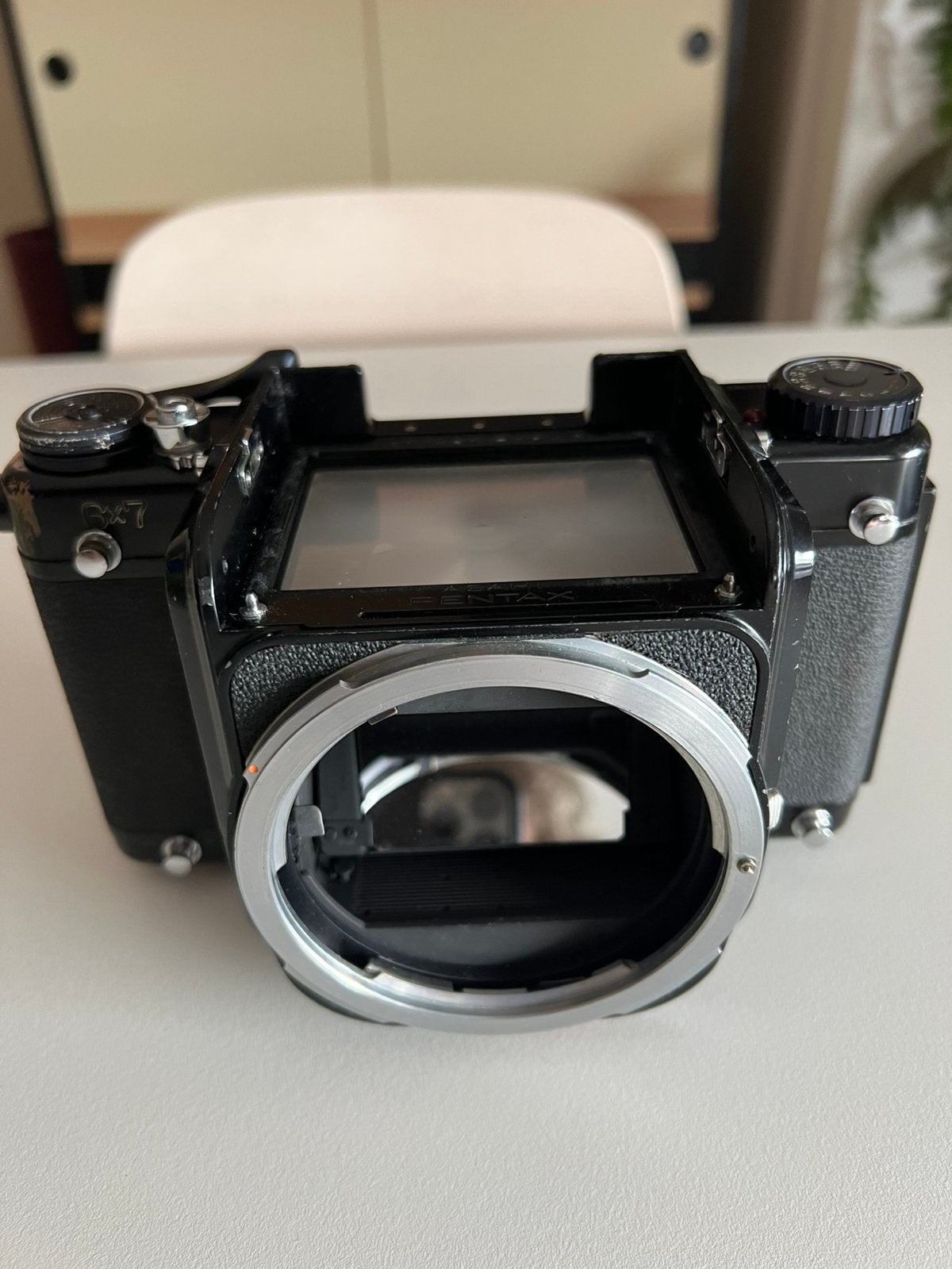 Pentax 6X7, Audio, Tv en Foto, Spiegelreflex, Ophalen of Verzenden, Pentax, Niet werkend