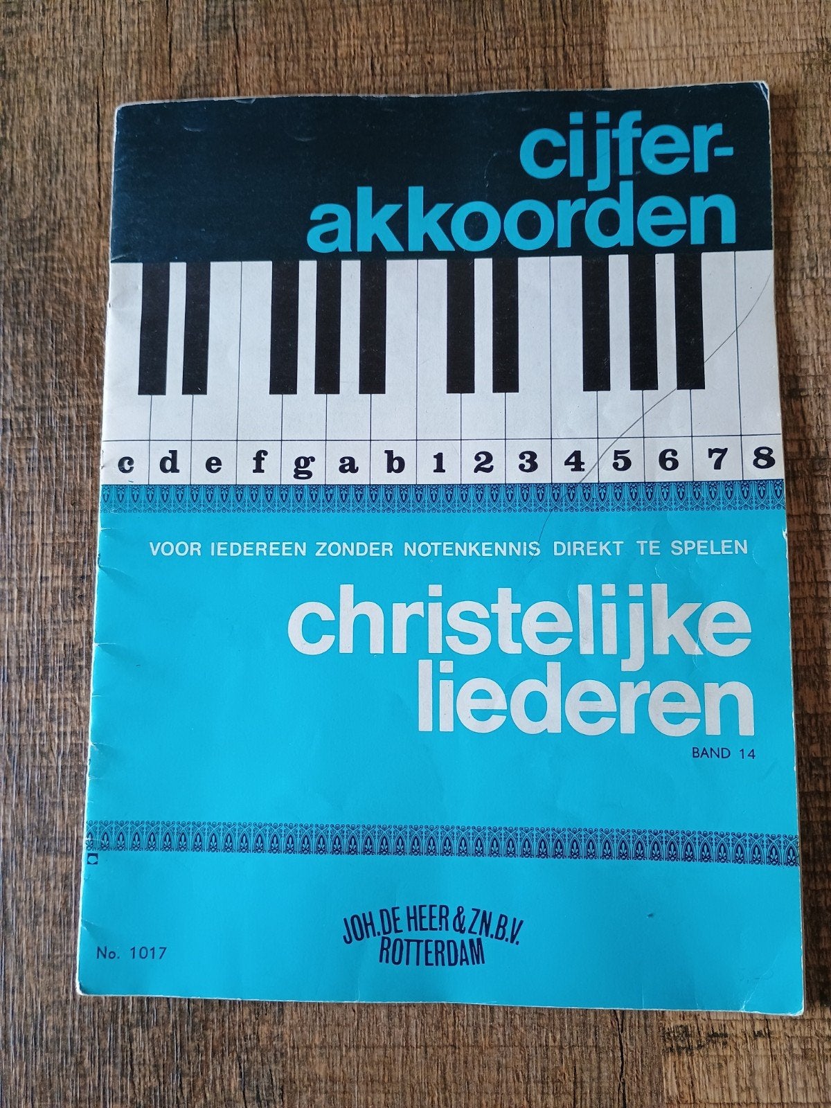 Cijferakkoorden - Christelijke Liederen - Band 14, Ophalen of Verzenden, Gebruikt, Religie en Gospel