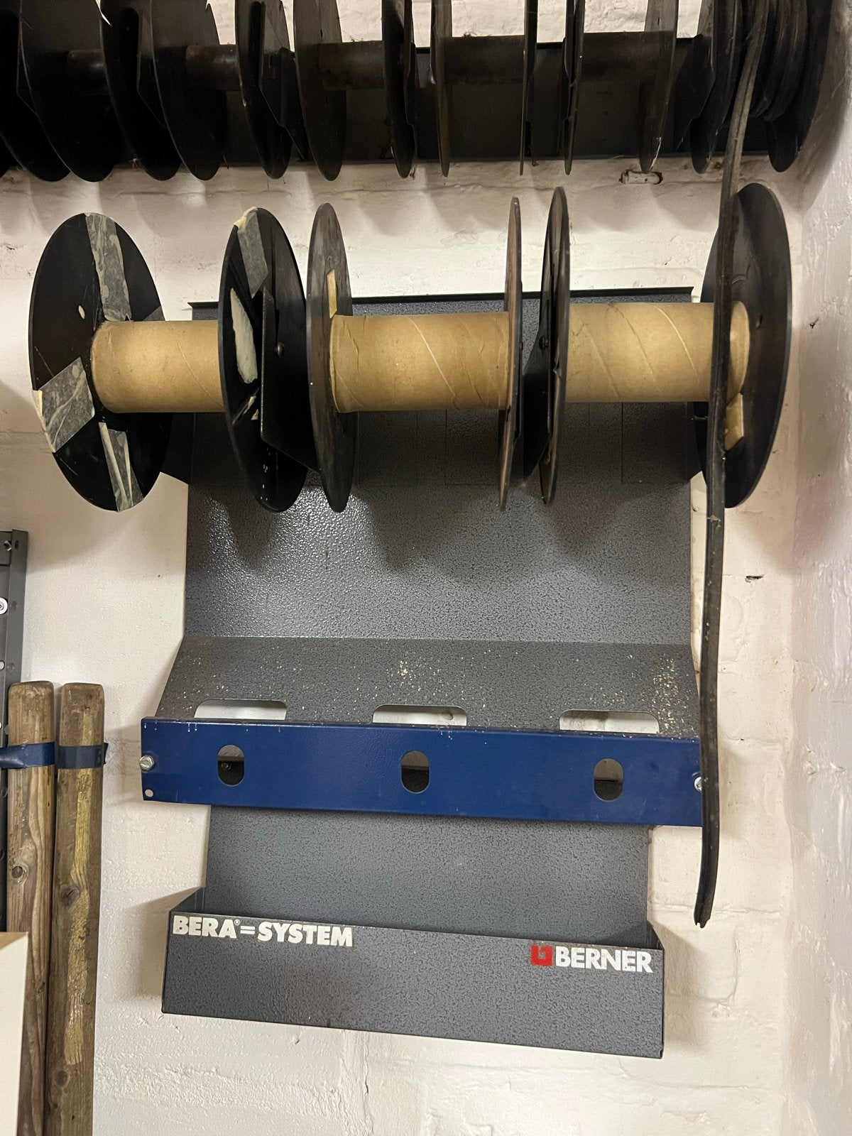 Berner Kabelhaspelhouder met haspels Bera System, Doe-het-zelf en Verbouw, Gereedschap | Handgereedschap, Ophalen of Verzenden