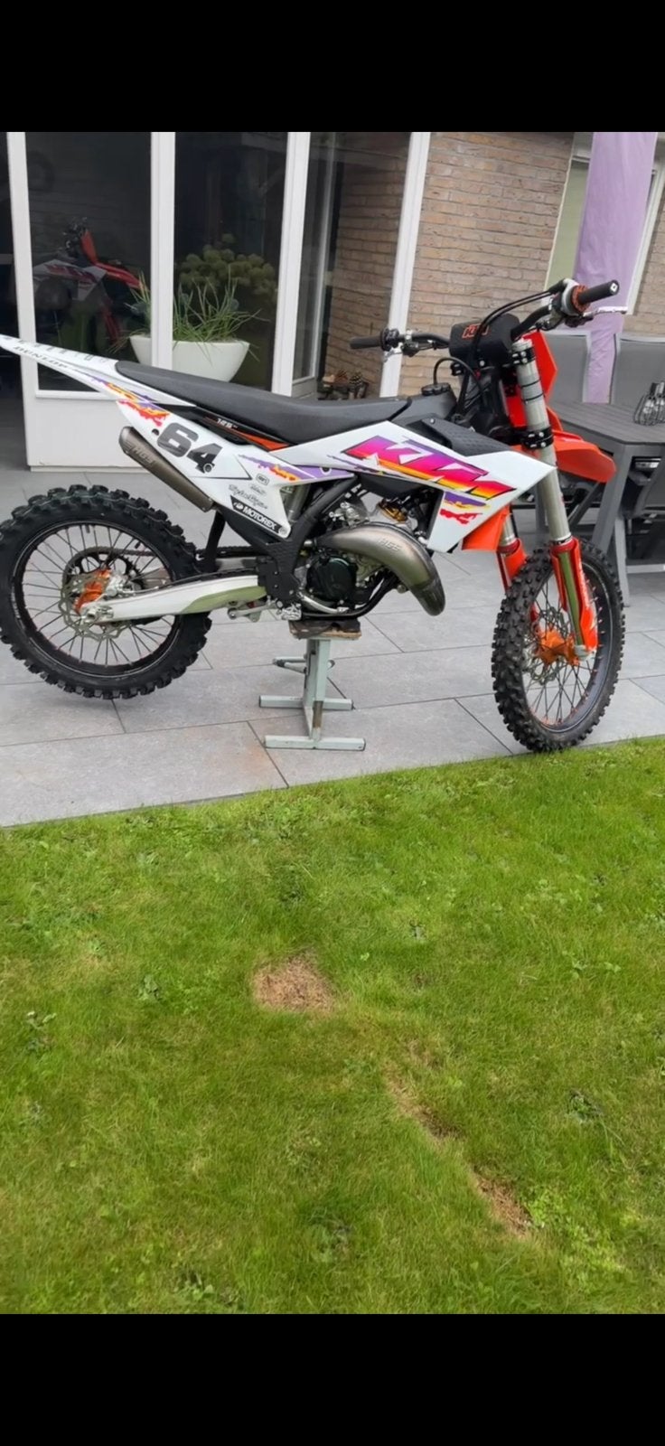 Ktm Sx125/250/450 kappenset 2023-27, Ophalen of Verzenden, Gebruikt