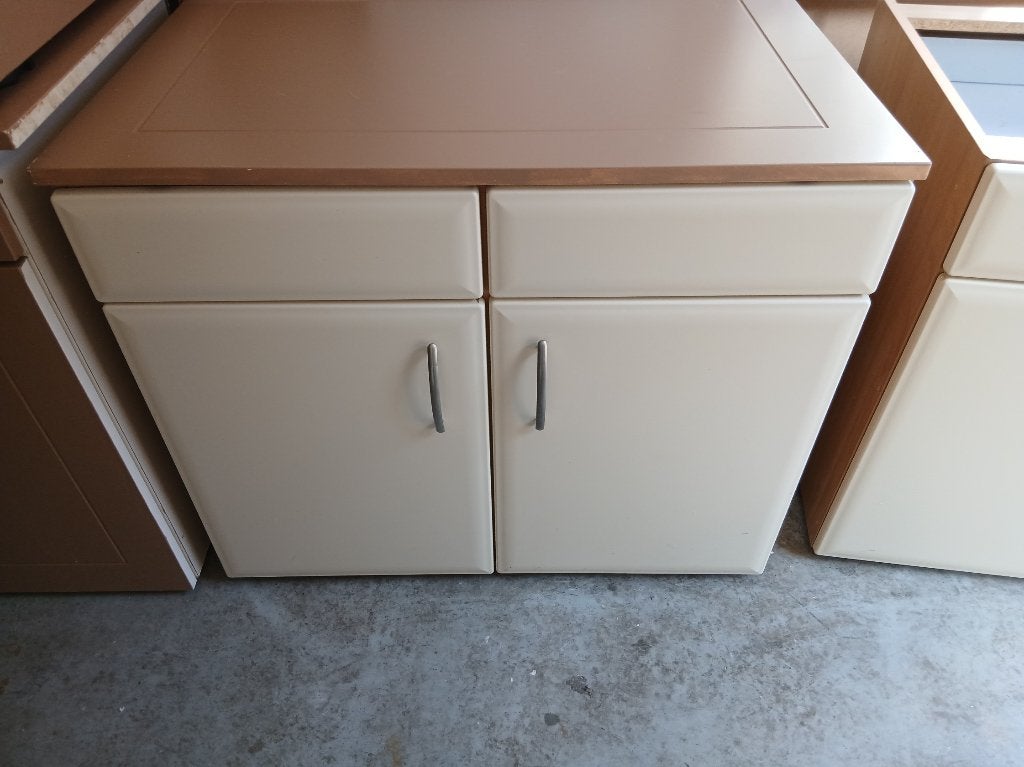 Keuken kasten kleur creme setje 70 euro los mag ook, Huis en Inrichting, Ophalen, Gebruikt, 150 tot 200 cm, Crème