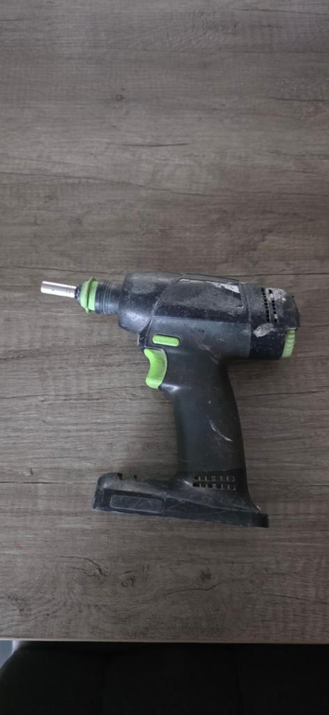 Festool Schroefmachine T18, Gebruikt, Variabele snelheid, Ophalen of Verzenden, Boor- en Schroefmachine