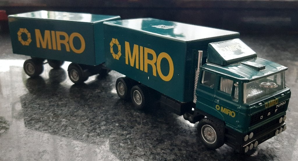 DAF 2800 BAKWAGEN/AANHANGER SOLIDE., Ophalen of Verzenden, Gebruikt, Bus of Vrachtwagen