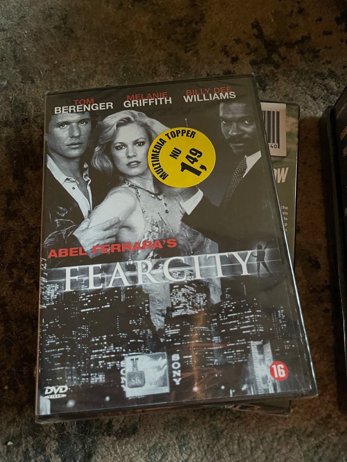 Fear City DVD - Abel Ferrara's misdaadthriller, Cd's en Dvd's, Vanaf 16 jaar, Ophalen of Verzenden, Nieuw in verpakking, Actiethriller