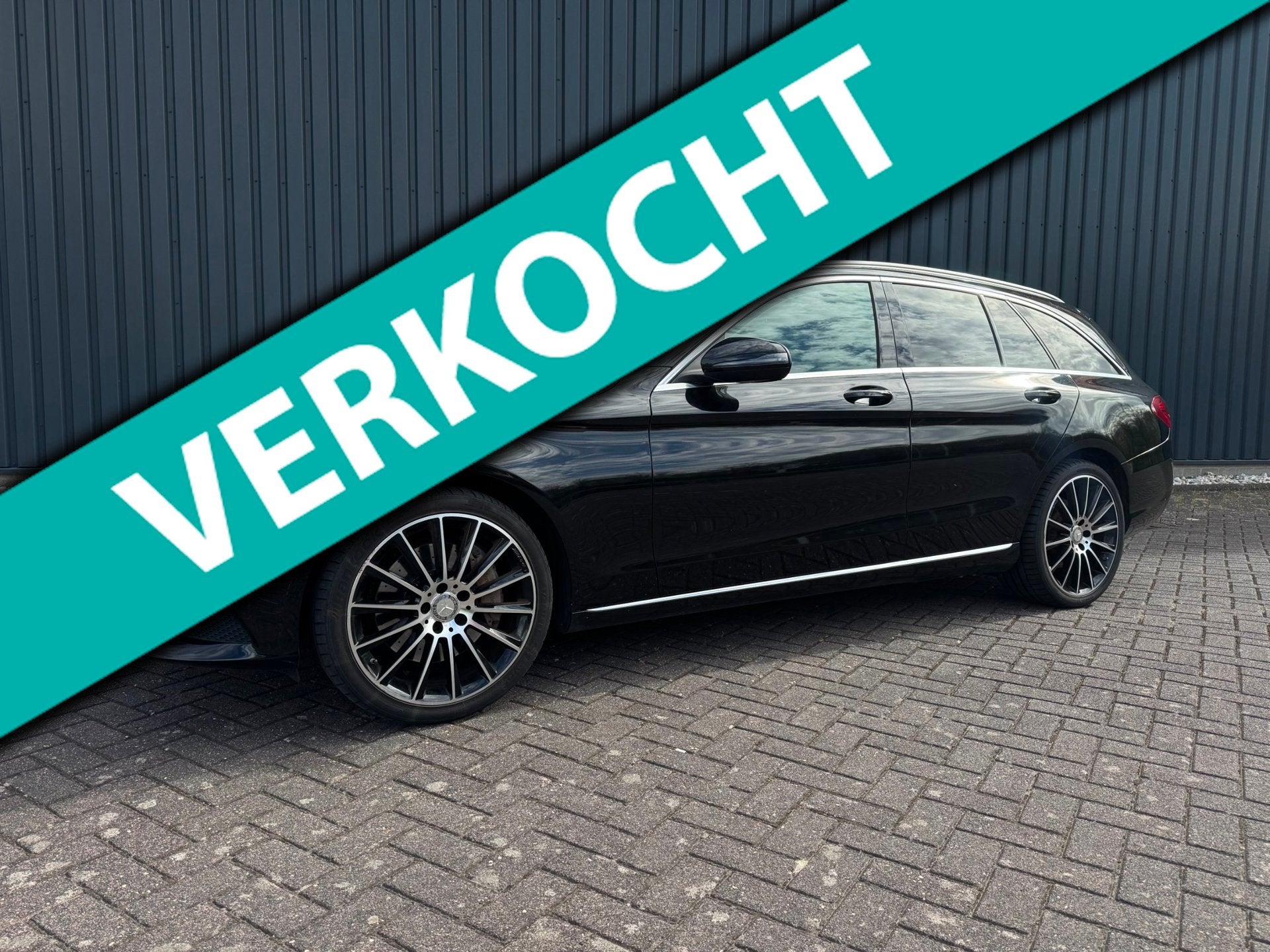 Mercedes-Benz C-klasse Estate 350 e Lease Edition ( VOL LEDE, Automaat, Achterwielaandrijving, Gebruikt, Zwart