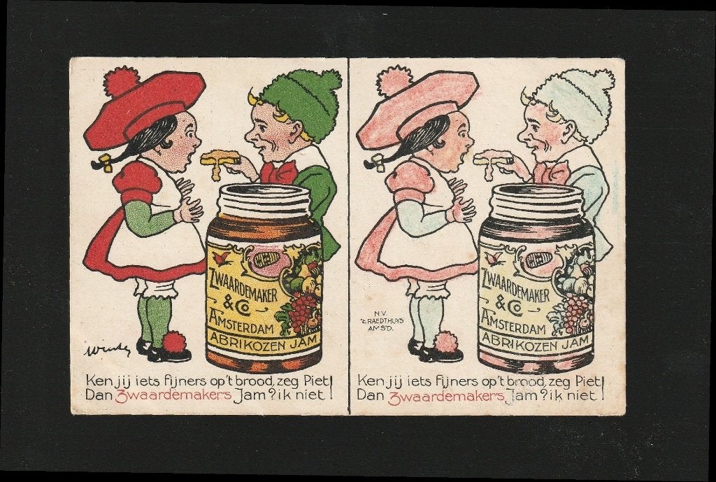 Ansichtkaart Reclame Zwaardemakers Jam B09-1, Ophalen of Verzenden, 1920 tot 1940, Ongelopen, Overige thema's