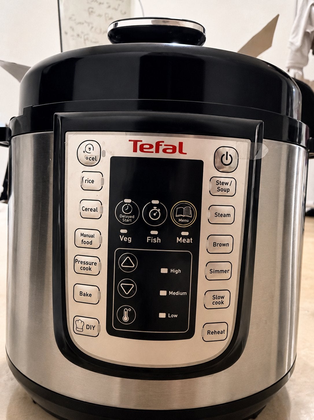 Tefal Fast & Delicious Multicooker 6L – Zo goed als nieuw, Witgoed en Apparatuur, Ophalen of Verzenden, Vaatwasmachinebestendig