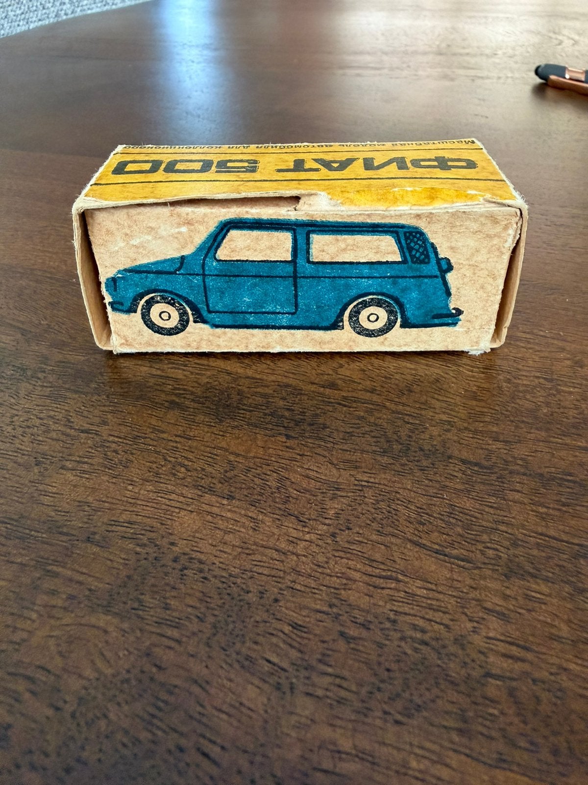 Zeldzame Fiat 500 Giardiniera schaalmodel (USSR), Overige merken, Gebruikt, Auto, Ophalen of Verzenden