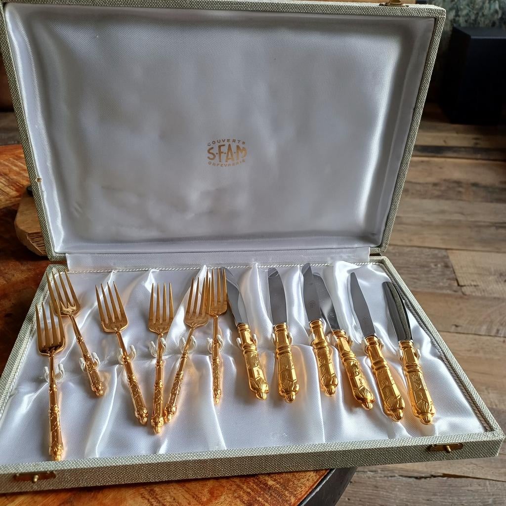 Couvert set, Ophalen