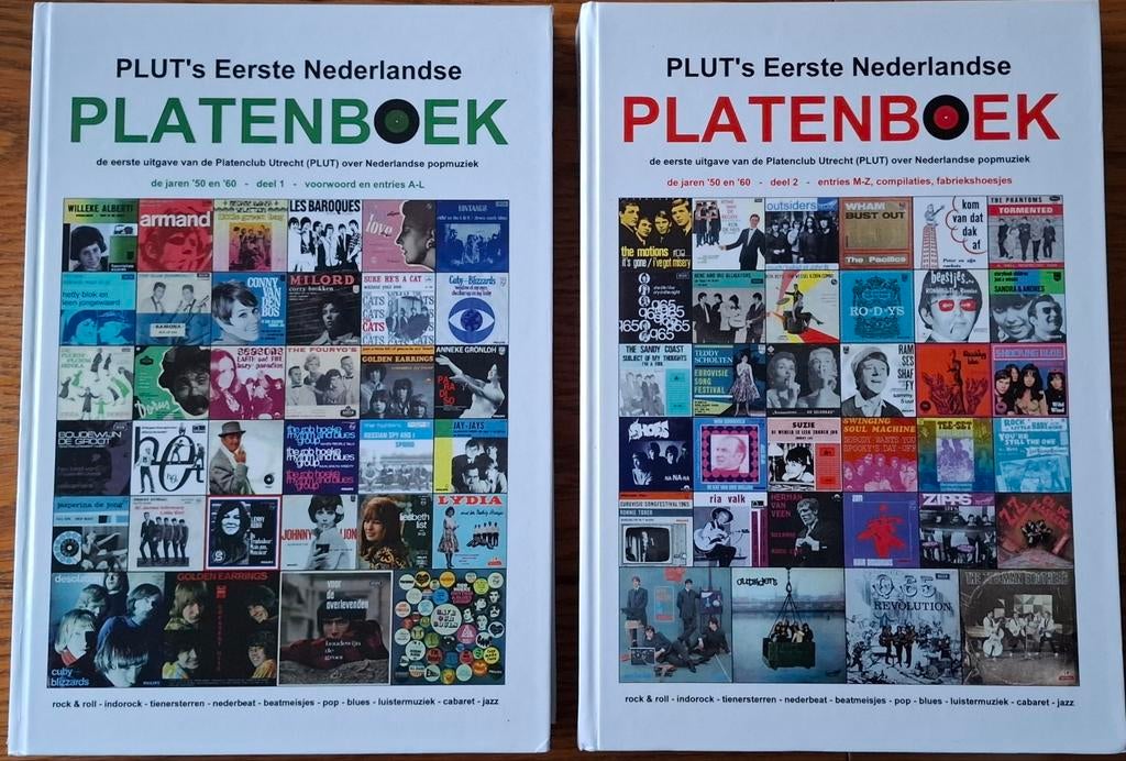 Plut's Eerste Nederlandse PLATENBOEK Deel 1 & 2, Gelezen, Rob Kopp, Ophalen of Verzenden, Overige onderwerpen