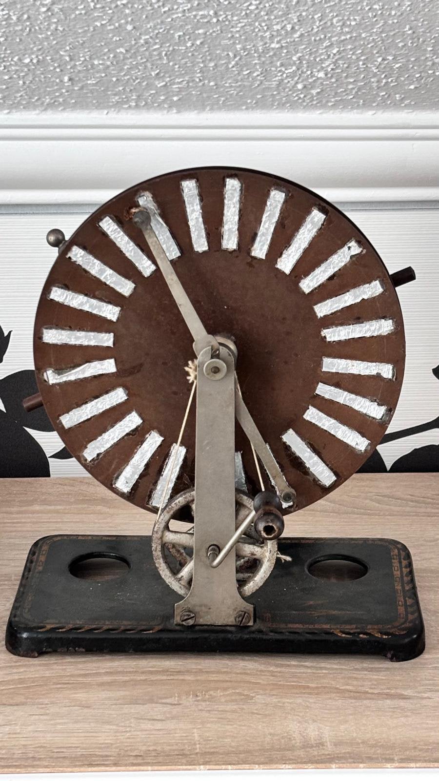 antieke elektriseermachine (Wimshurst), Ophalen of Verzenden