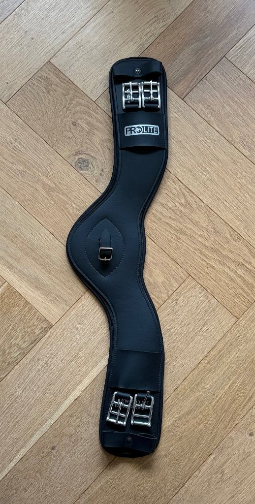 Dressuursingel Prolite narrow freedom zwart 65 cm, Prolite, Ophalen of Verzenden, Singel, Anatomisch gevormd
