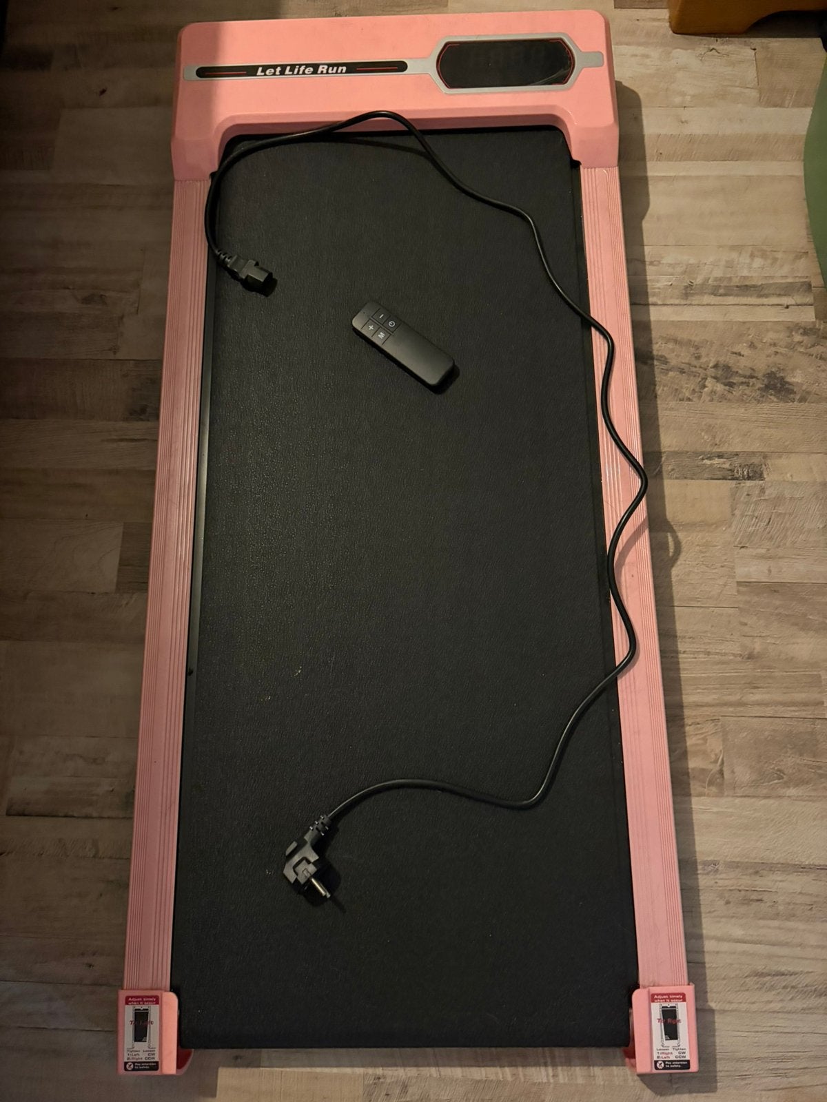 Compacte Roze Loopband voor Thuis - Ideaal voor Wandelen, Ophalen, Nieuw, Metaal, Loopband