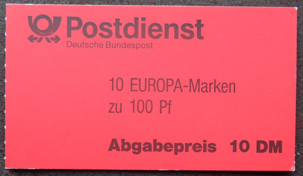 Postzegelboekje Duitsland – Europa postzegels   Boekje 30, Postzegels en Munten, Postzegels | Europa | Duitsland, Ophalen of Verzenden