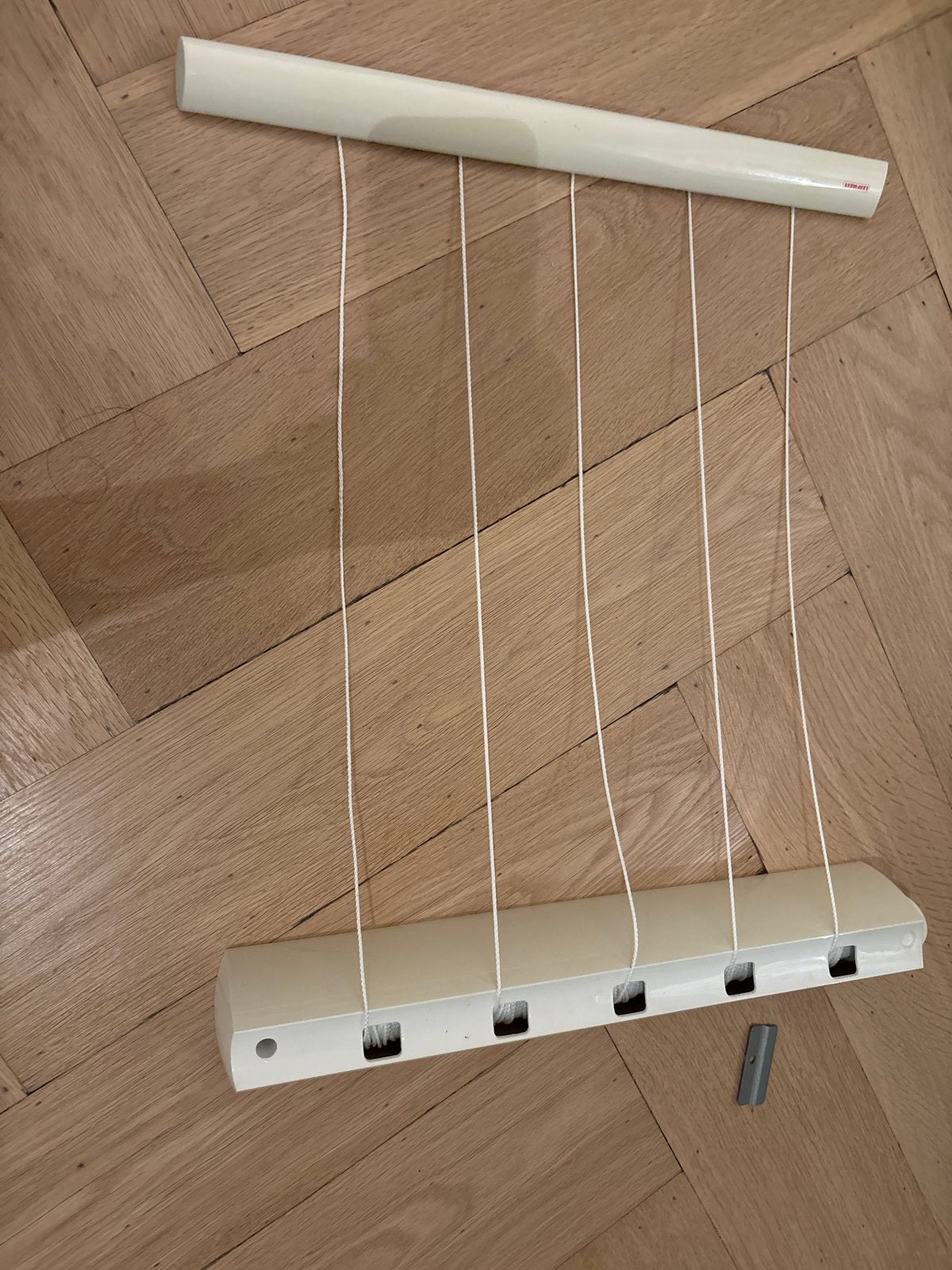 Leifheit uittrekbare wanddroger Rollfix 210 Longline, Ophalen, Zo goed als nieuw