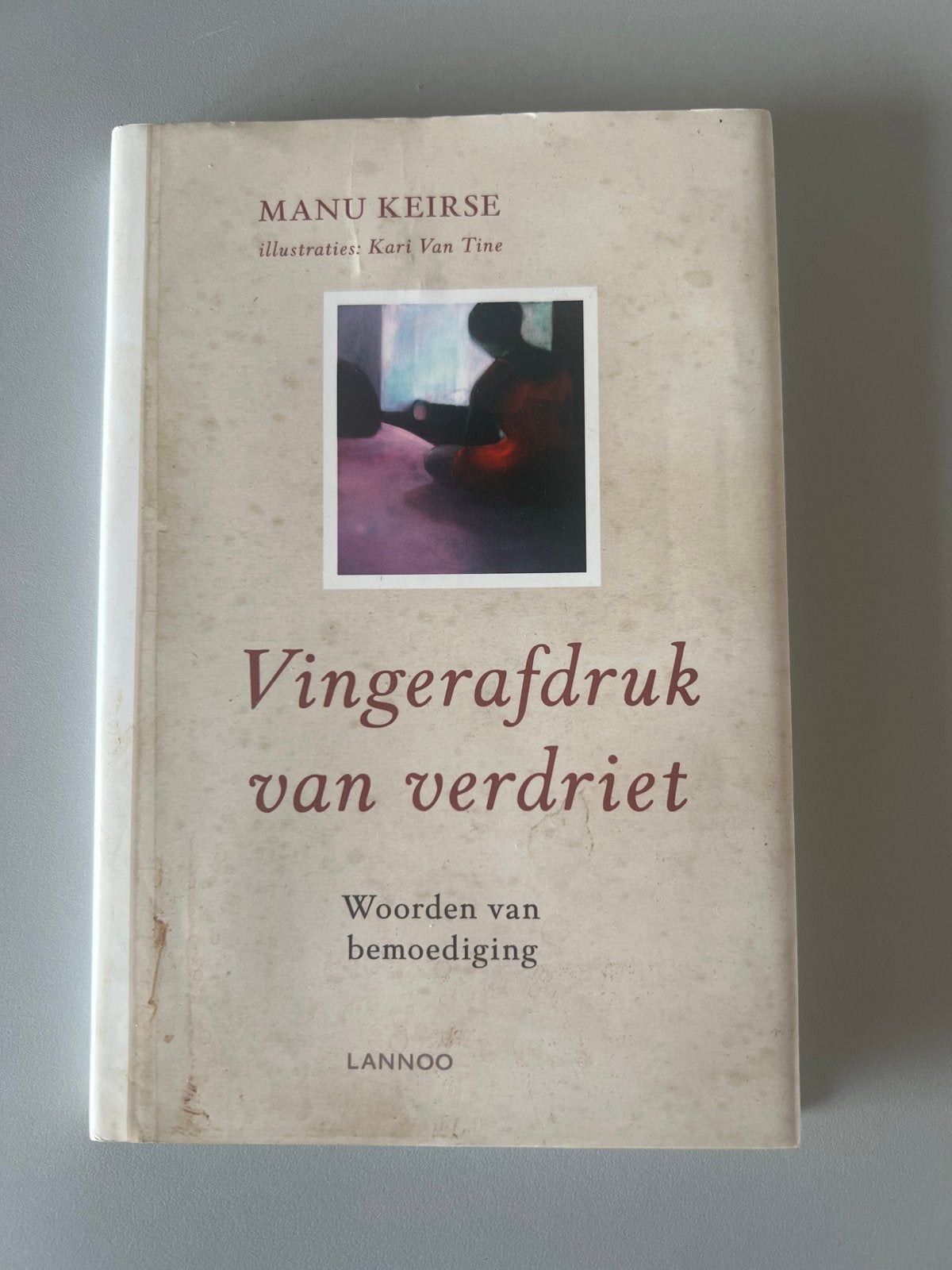 Vingerafdruk van verdriet - Manu Keirse hardcover, Ophalen of Verzenden, Gelezen, Nederland