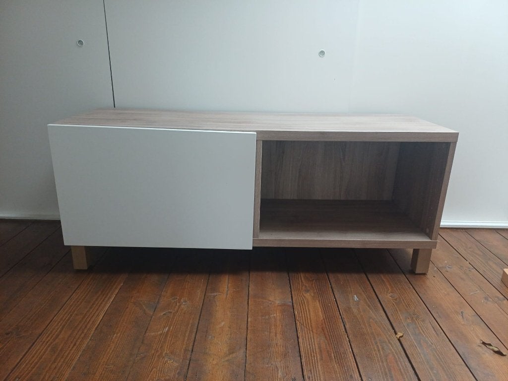 Televisiekastje met deurtje, Ophalen, Gebruikt, 100 tot 150 cm, Minder dan 100 cm