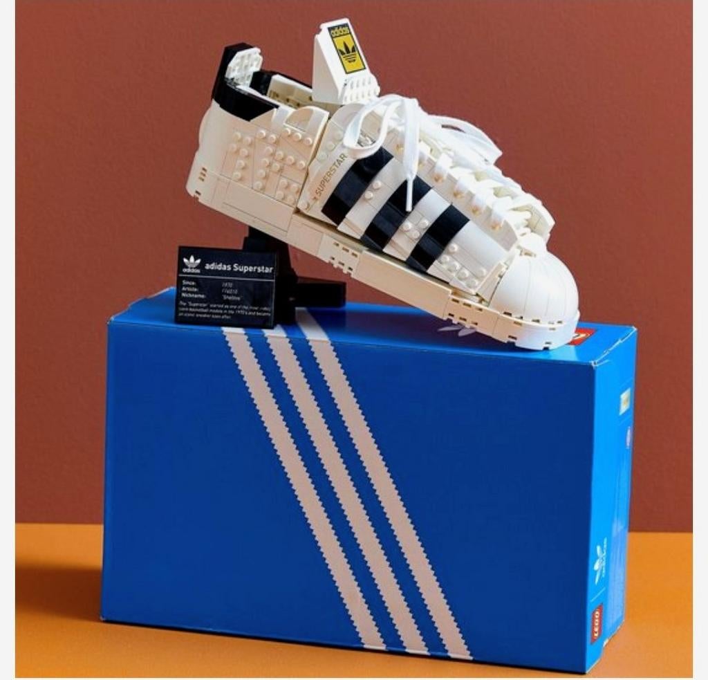 Lego Adidas Superstar, Ophalen of Verzenden