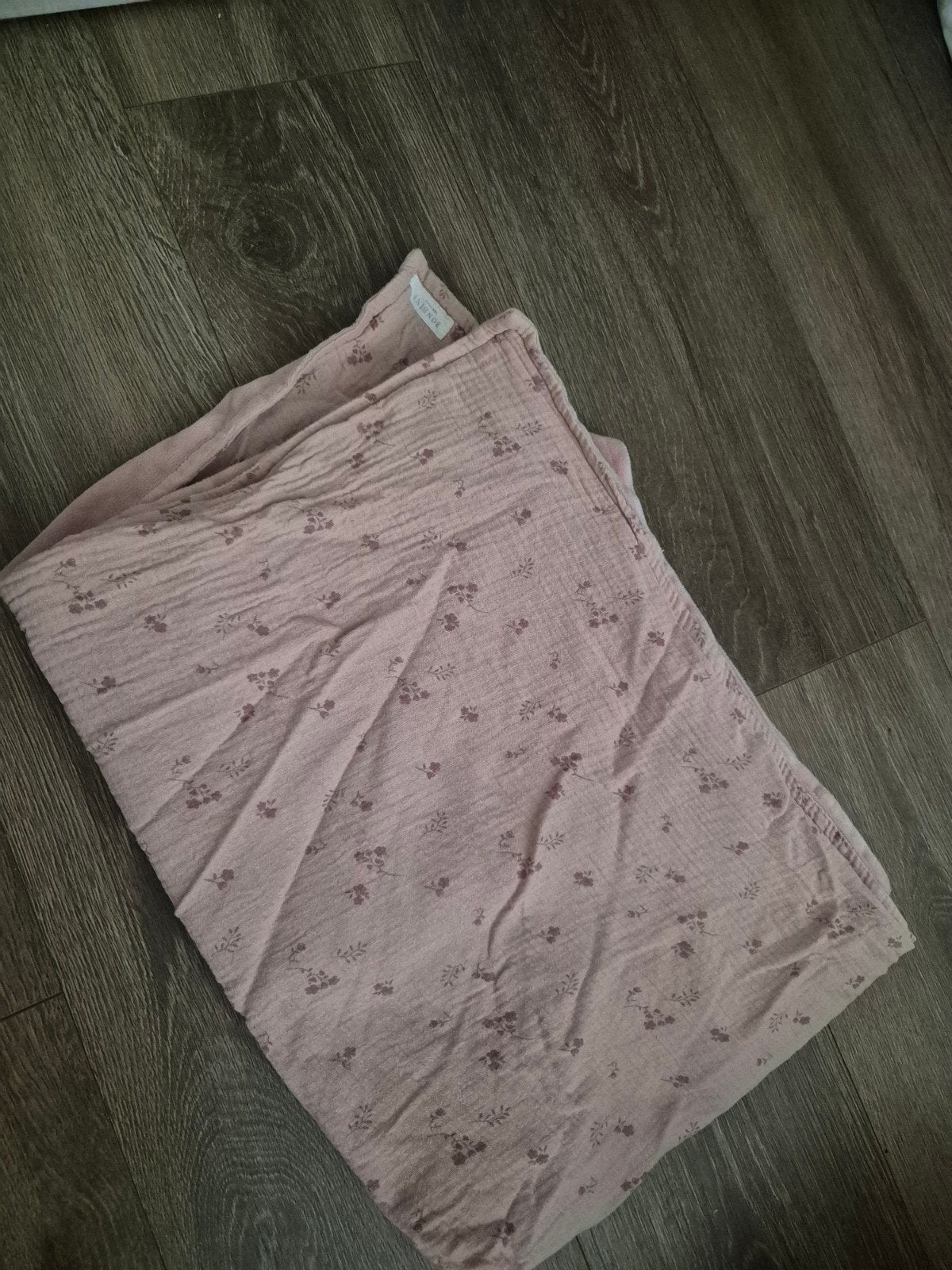 Bon bini new york deken voor baby / kind roze, Kinderen en Baby's, Dekens, Slaapzakjes en Inbakerproducten, Wasbaar, Zo goed als nieuw