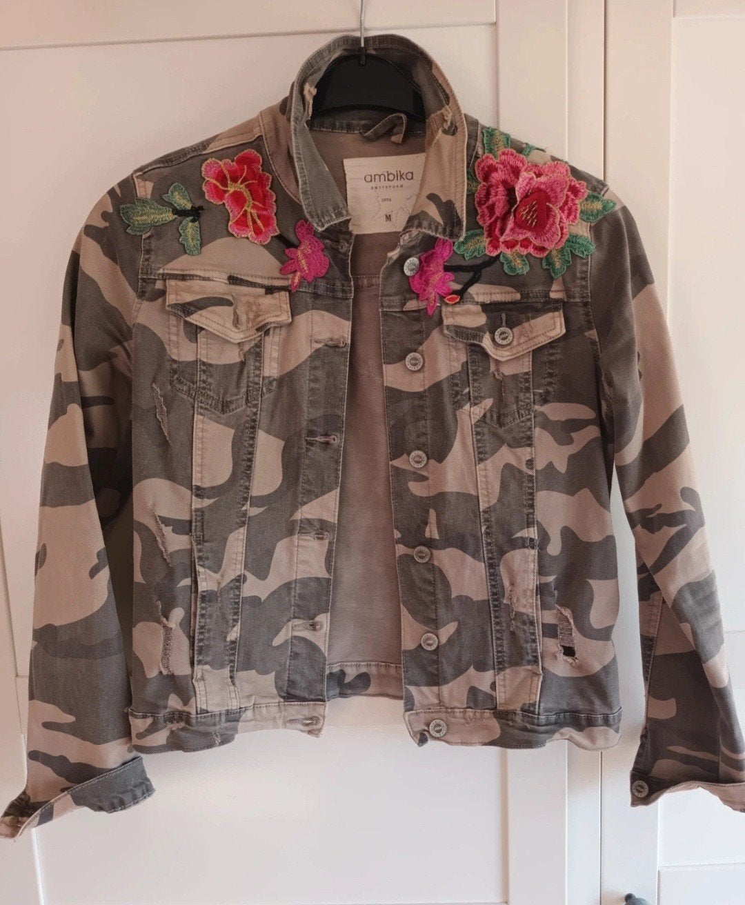 Leuk stoer jasje maat m, Ophalen of Verzenden, Zo goed als nieuw, Maat 38/40 (M)