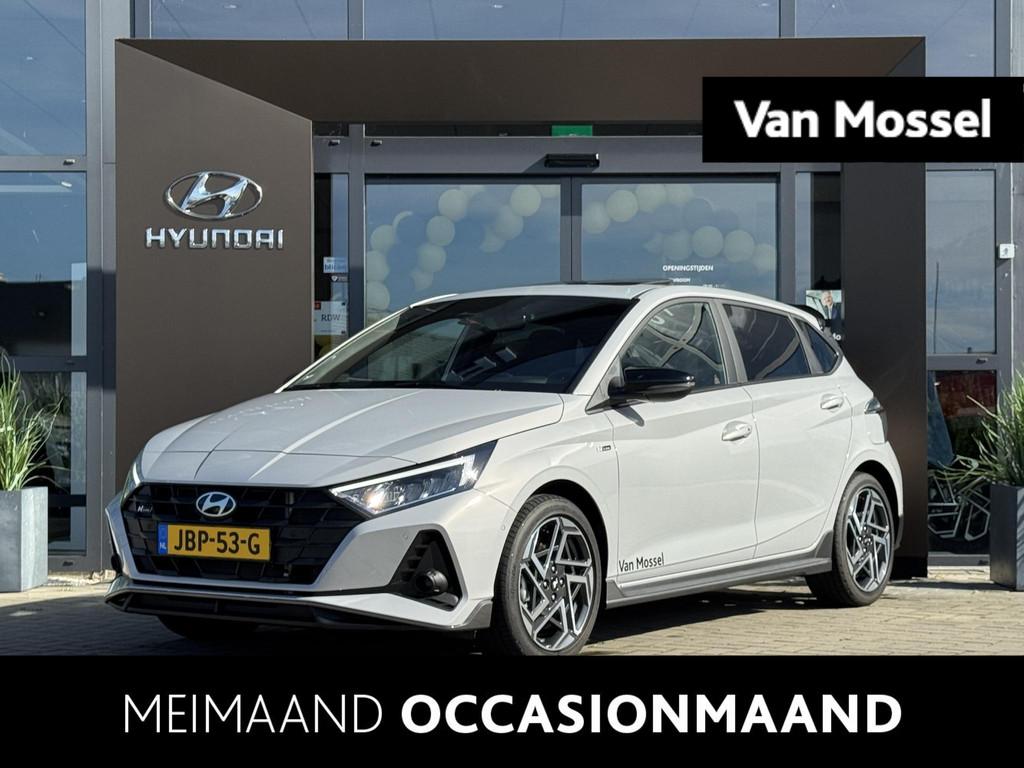 Hyundai i20 1.0 T-GDI N Line Sky AUTOMAAT | Schuif/kanteldak, Auto's, Hyundai, 12 maanden, Origineel Nederlands, Bedrijf, Hybride Elektrisch/Benzine