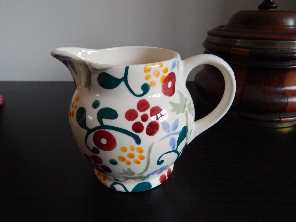 Emma Bridgewater Polka Flowers cream jug 8 cm 2017, Huis en Inrichting, Verzenden, Nieuw, Overige stijlen, Kop(pen) en/of Schotel(s)
