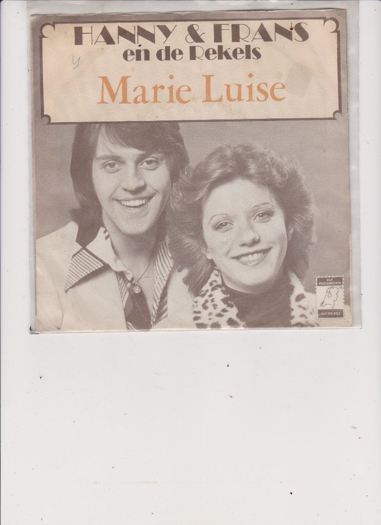 hanny & frans en de rekels, Ophalen of Verzenden, Gebruikt, 7 inch, Levenslied of Smartlap