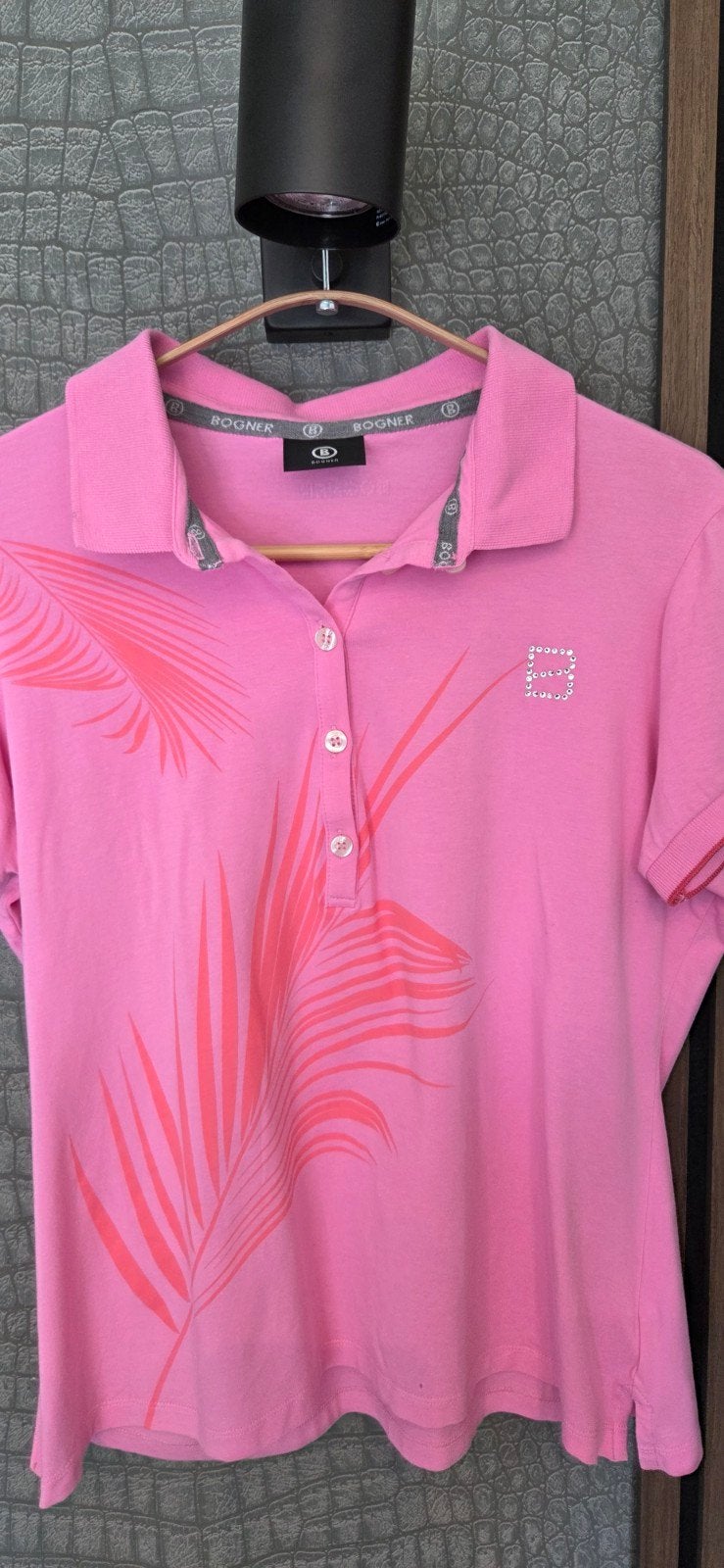 Bogner roze polo shirt met korte mouwen, Kleding | Dames, Maat 38/40 (M), Bogner, Ophalen of Verzenden, Zo goed als nieuw