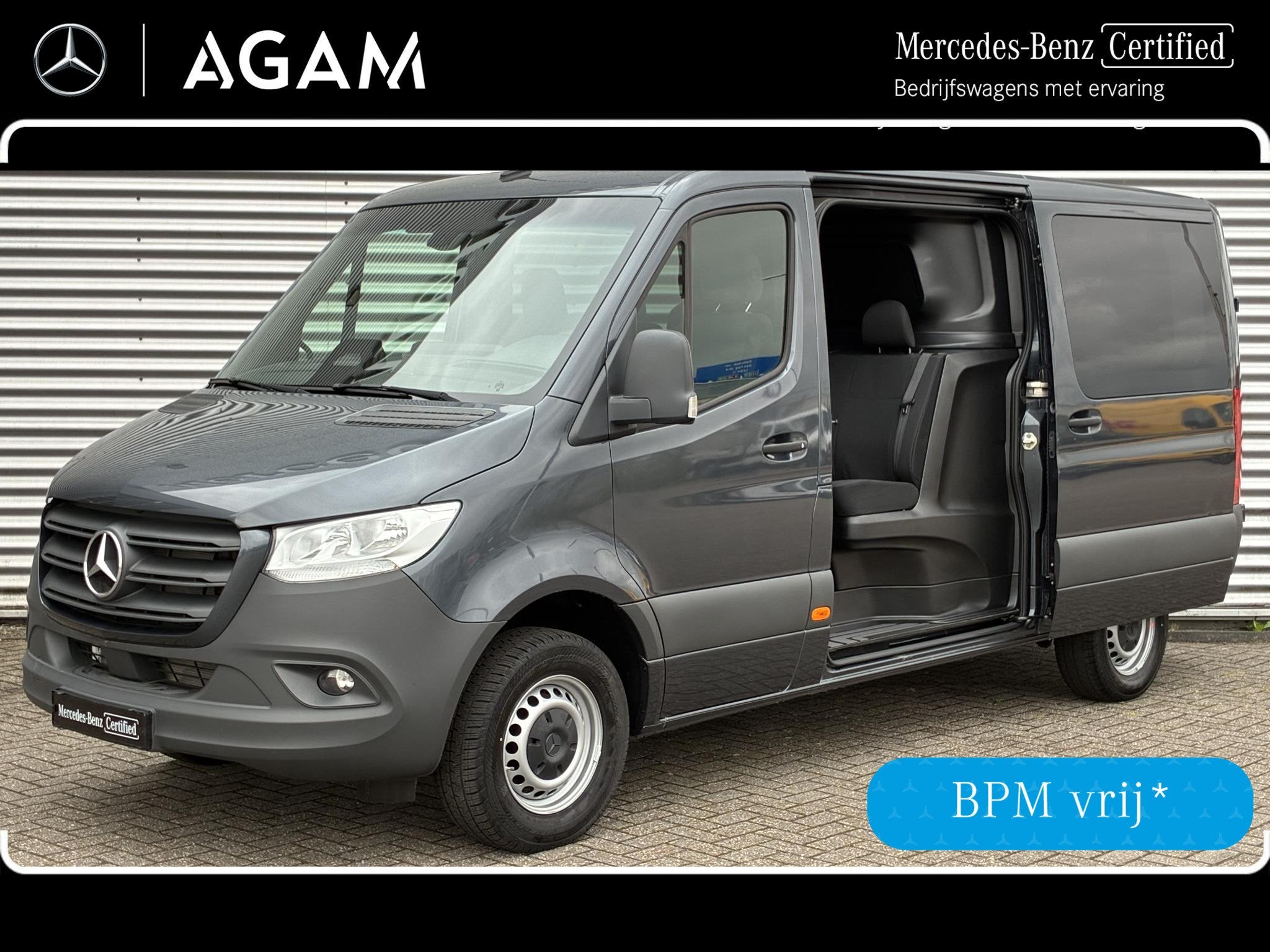 Mercedes-Benz Sprinter 317 CDI L2H1 Select Dubbele Cabine |, Auto's, Automaat, Gebruikt, 4 cilinders, 2800 kg