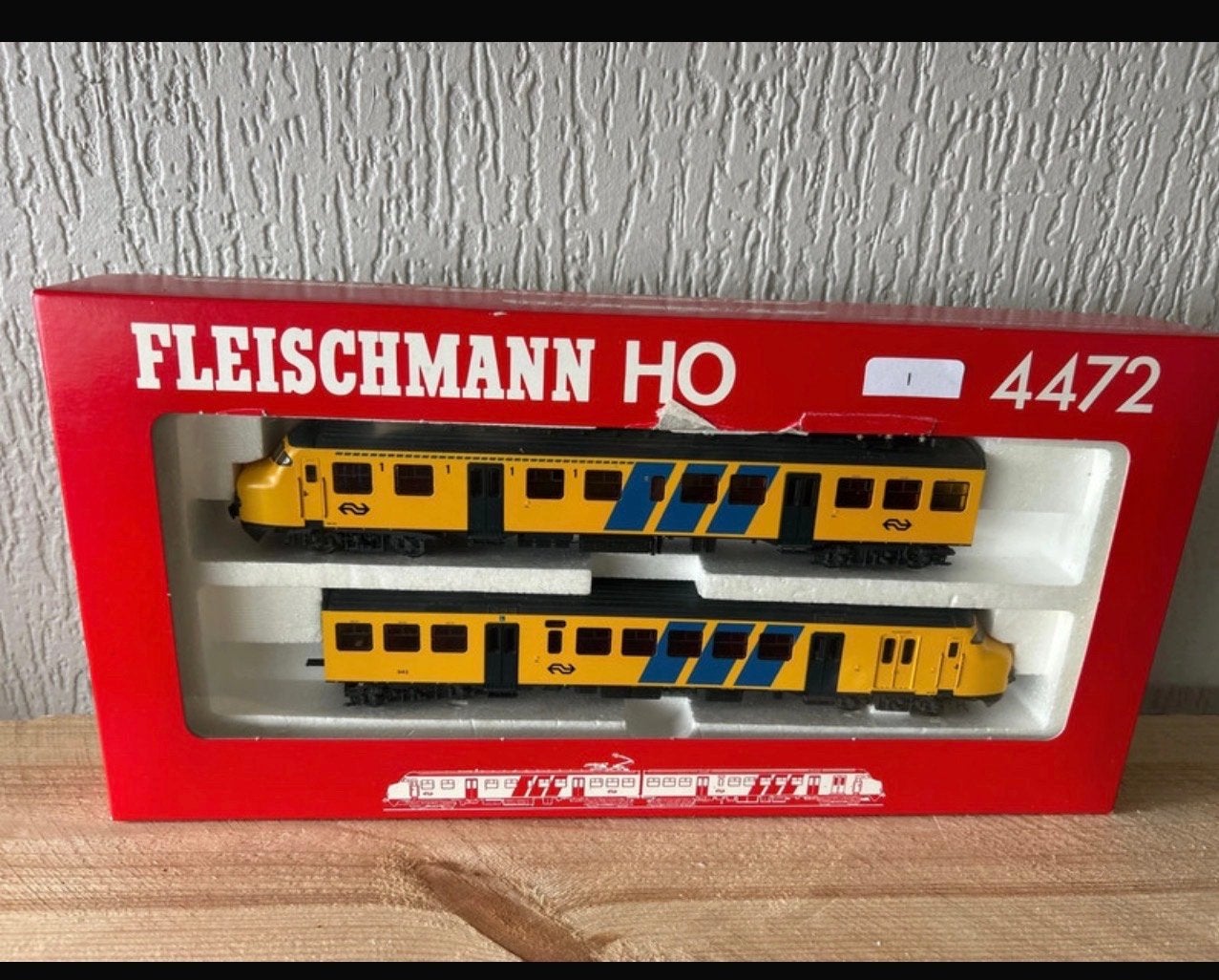 Fleischmann HO 4472 NS Treinstel - Zo goed als nieuw, Hobby en Vrije tijd, Modeltreinen | H0, Treinset, Gelijkstroom, Verzenden