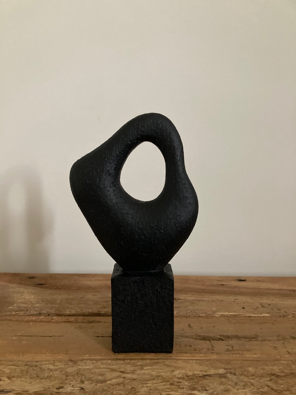 Zwart Ornament., Zwart, Kunststof, Ophalen of Verzenden, Zo goed als nieuw