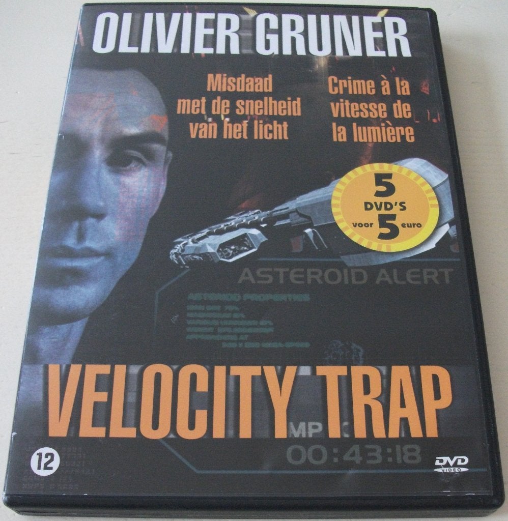 Dvd *** VELOCITY TRAP *** Crime at the Speed of Light, Cd's en Dvd's, Nederlands, Ophalen of Verzenden, Science Fiction, Vanaf 12 jaar