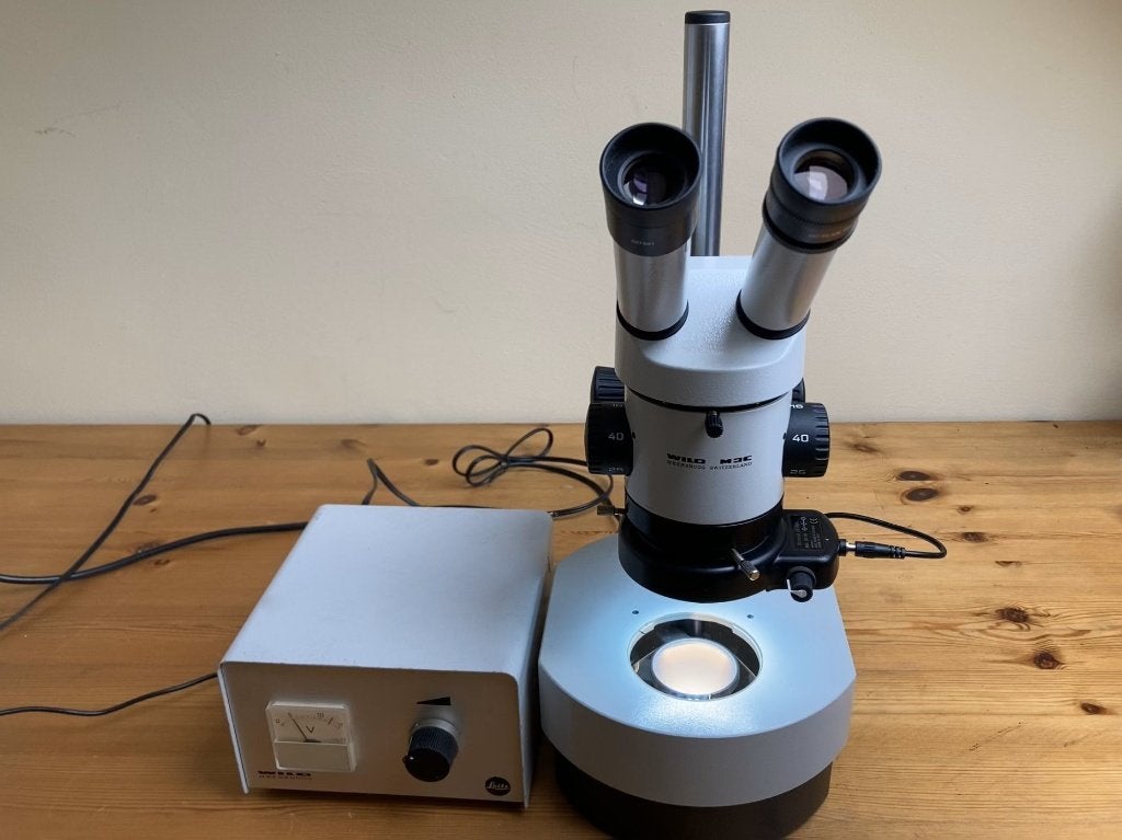 Leica (Wild Heerbrugg) Stereomicroscoop M3C, Ophalen of Verzenden, Zo goed als nieuw