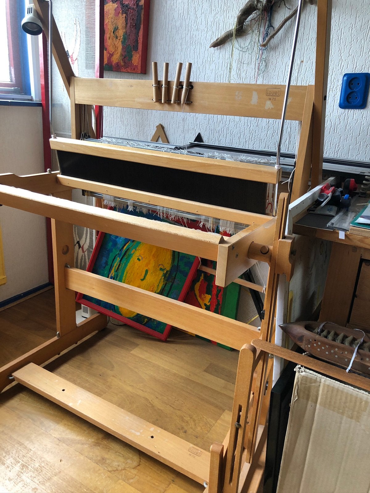Twee weefgetouwen ophalen in Alblasserdam, Ophalen, Overige materialen, Gebruikt, 120 cm of meer
