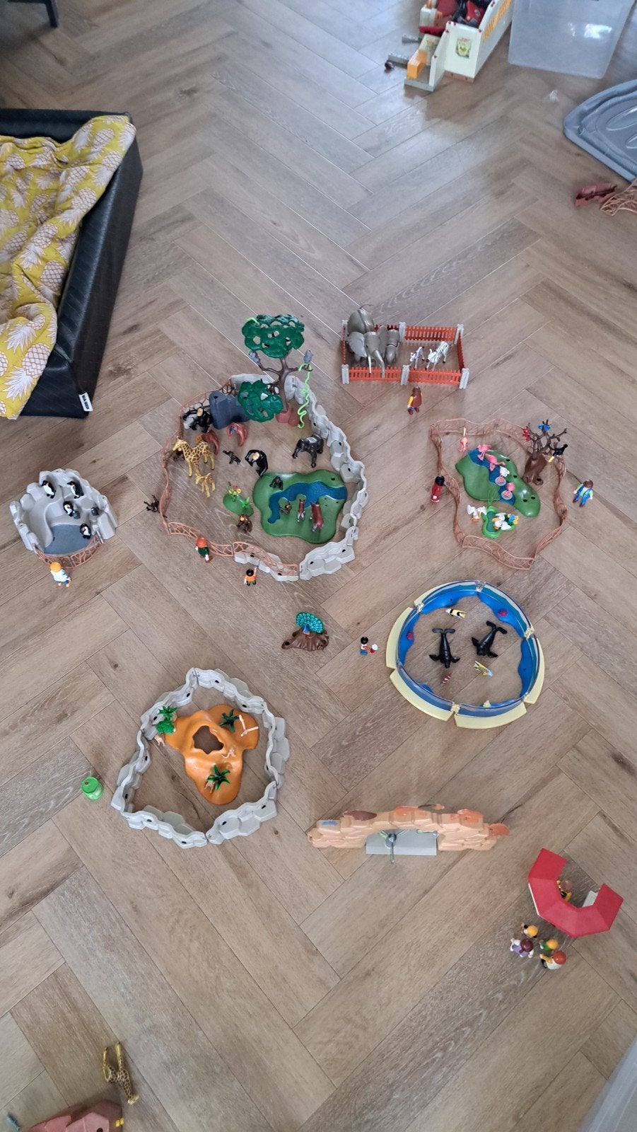 Grote Playmobil Dierentuin Set, Kinderen en Baby's, Speelgoed | Playmobil, Wild life, Complete set, Overige typen, Ophalen of Verzenden