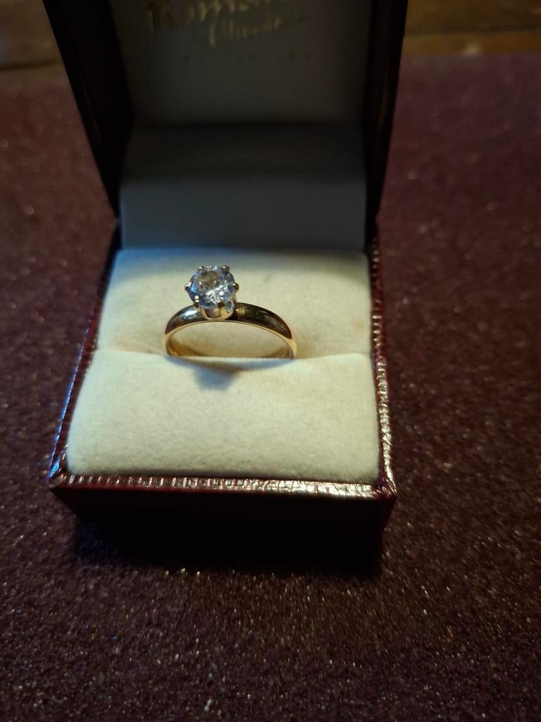 Ring ringmaat 17mm, Ophalen of Verzenden, Kleiner dan 17, Zilver, Dame