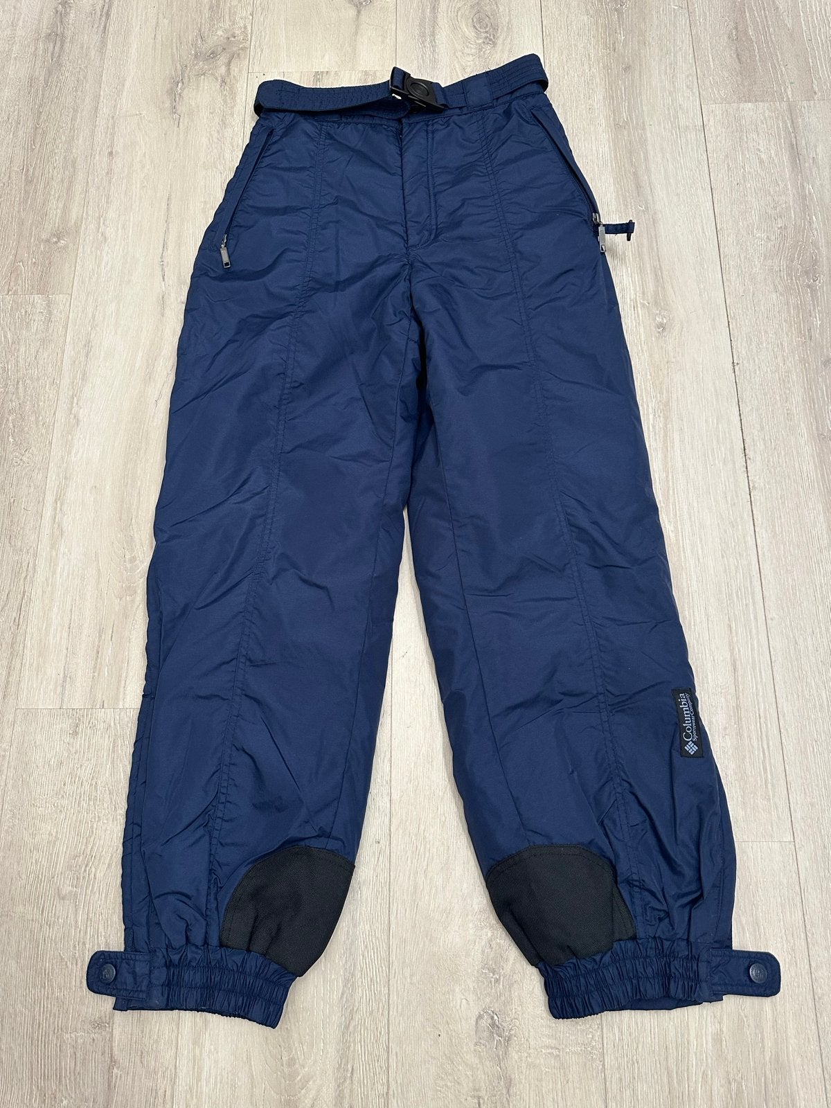 Columbia skibroek - Donkerblauw - Maat M, Ophalen of Verzenden, Zo goed als nieuw, Maat 38/40 (M), Broek