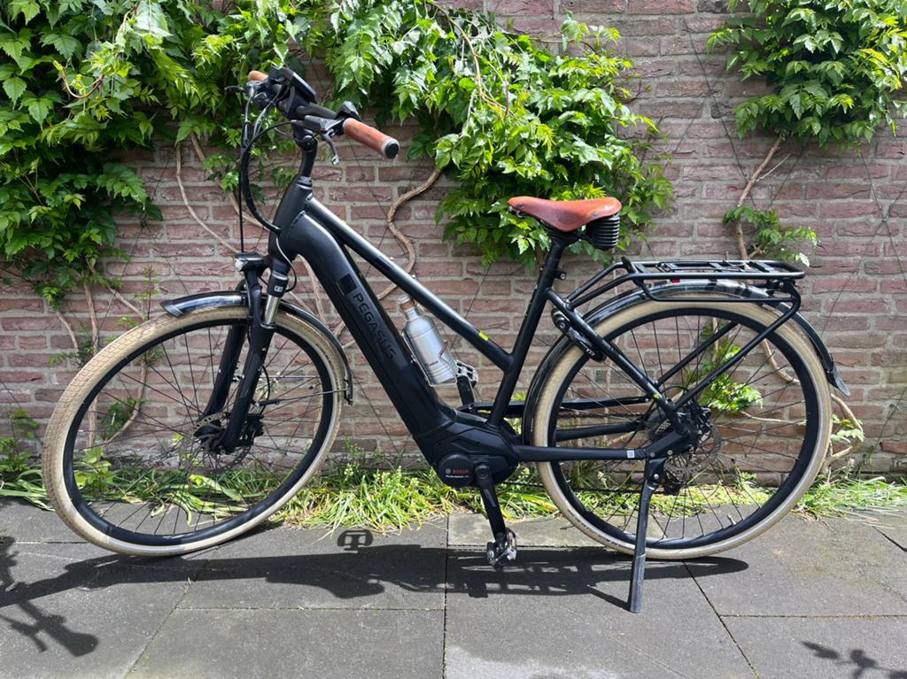 Pegasus Solero Evo 9 Ebike - 625wh - Bosch Performance Line, 47 tot 50 cm, Zo goed als nieuw, Schijfrem, Ophalen