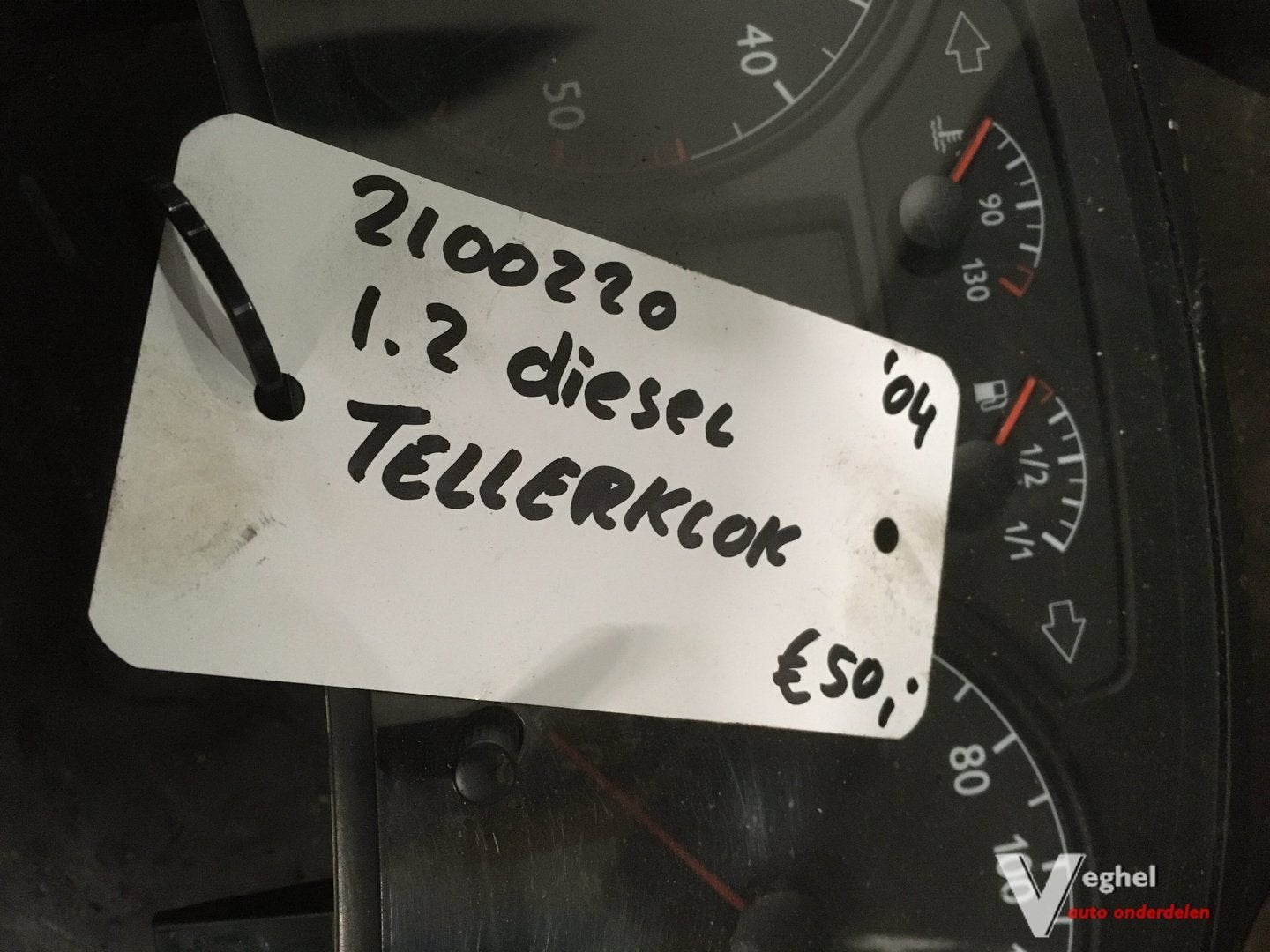Vw Polo 1.2 diesel 2004  km Tellerklok, Gebruikt, -, -, Ophalen of Verzenden