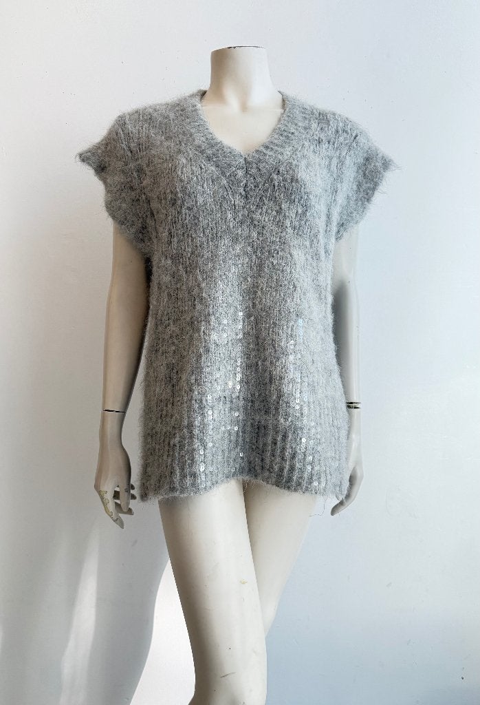 Scaglione wollen oversized spencer wol M, Ophalen of Verzenden, Zo goed als nieuw, Maat 42/44 (L)