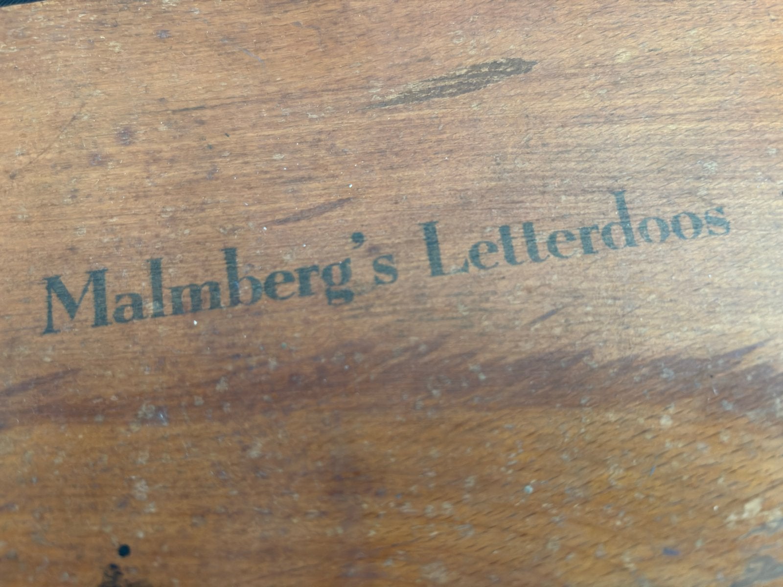 Vintage Malmberg's Letterdoos - Compleet en Educatief, Ophalen