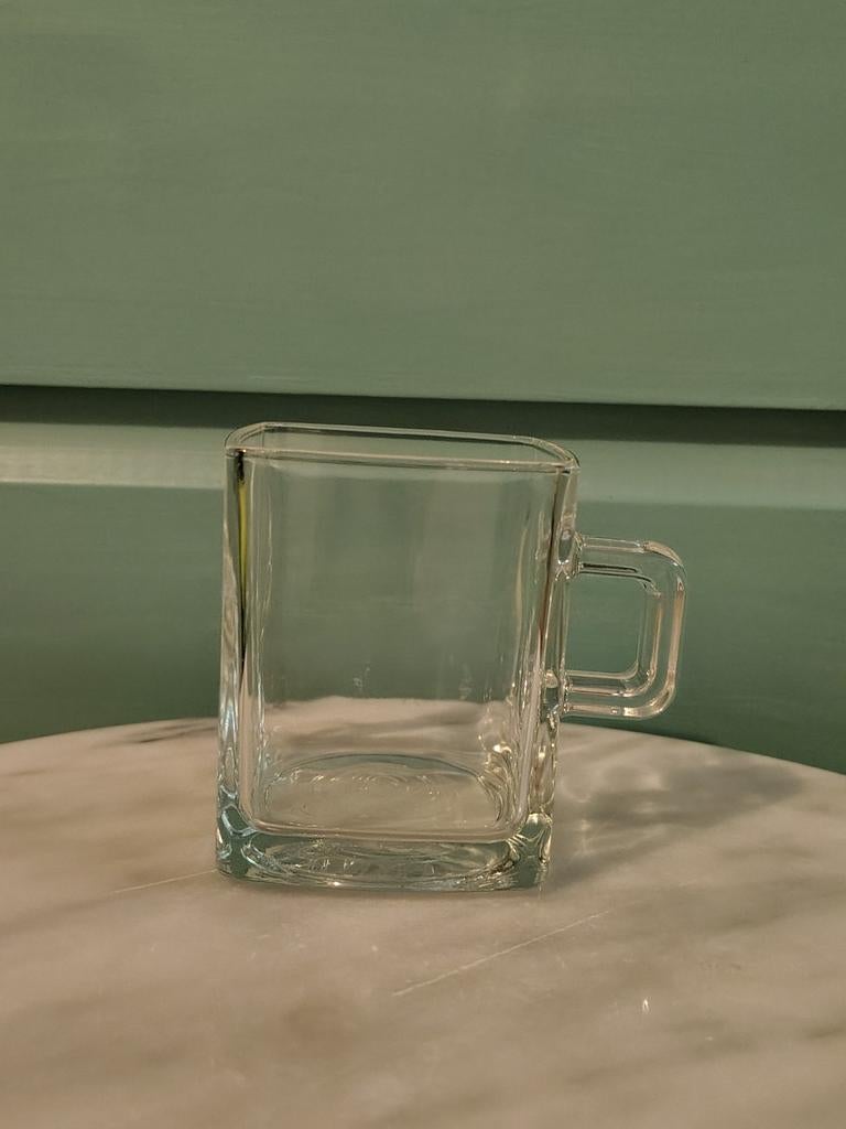 Set van 6 originele Senseo glazen van Douwe Egberts, Huis en Inrichting, Keuken | Servies, Ophalen of Verzenden, Gebruikt, Glas