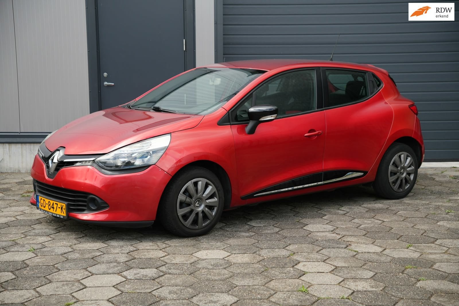Renault Clio 0.9 TCe Authentique Airco Goed onderhouden auto, Voorwielaandrijving, Stof, Zwart, 540 kg