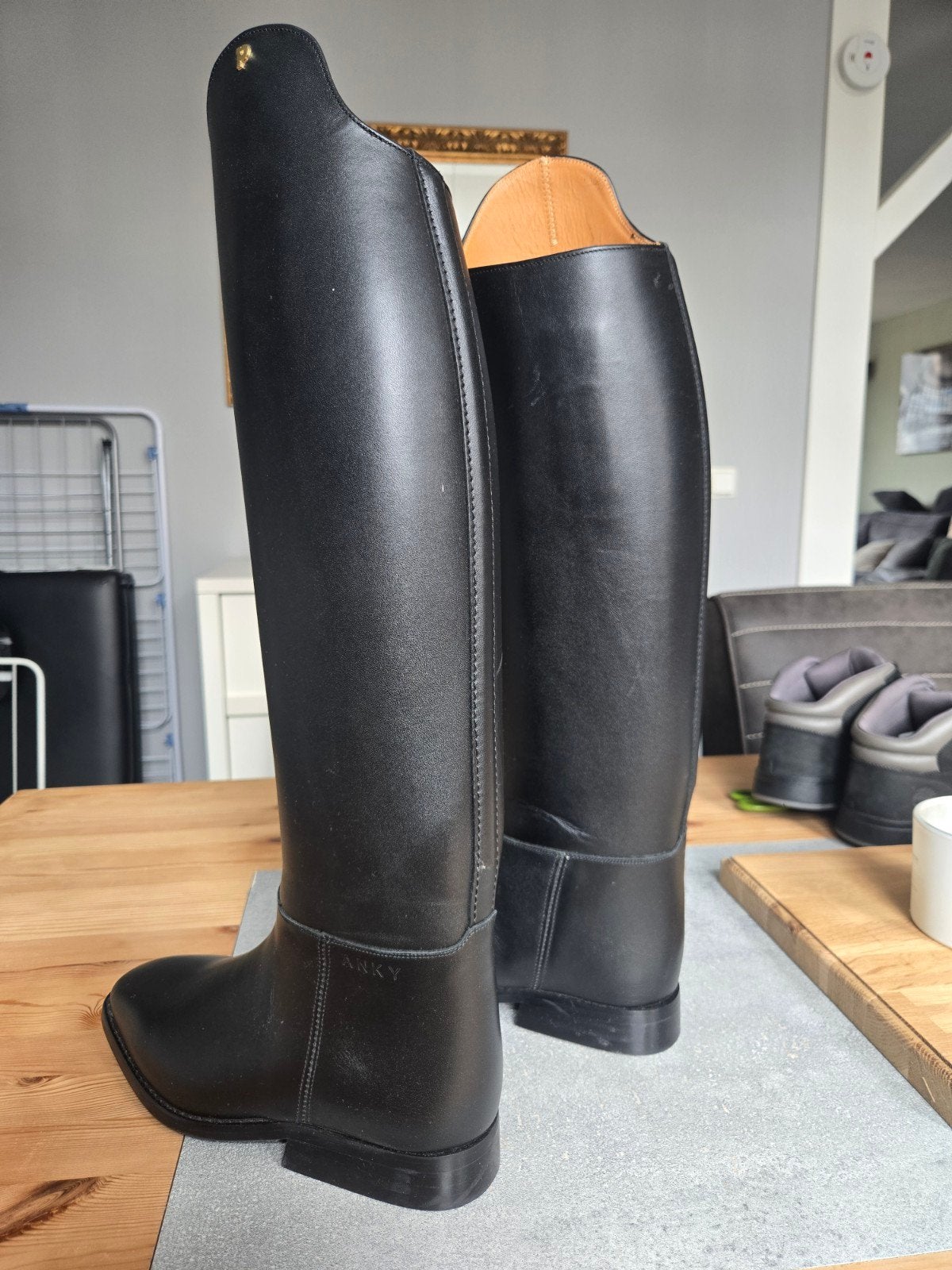 Zgan Petrie/Anky paardrijlaarzen, Dressuur, Ophalen of Verzenden, Zo goed als nieuw, Zwart