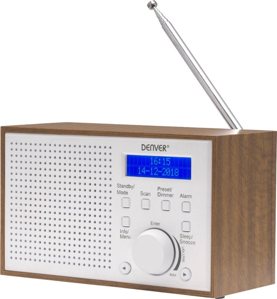 Keurige Denver DAB 46 radio, ook te gebruiken als noodradio!, Verzenden, Zo goed als nieuw, Radio